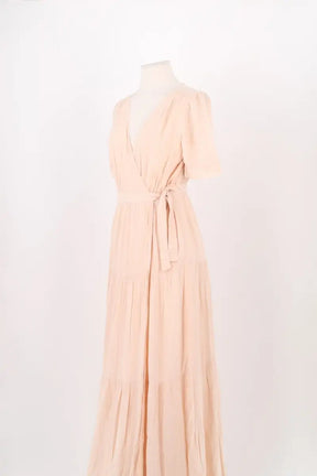 Robe Ba&Sh Beige en Viscose