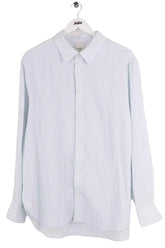 Chemise Calvin Klein Bleu en Coton, taille M - Seconde Main