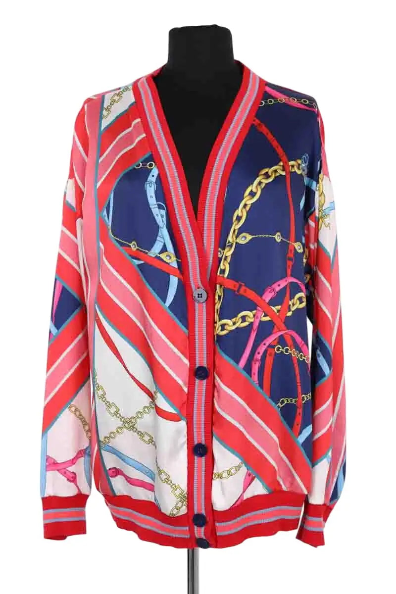 Cardigan Pinko Multicolore en Synthétique, taille M - Seconde Main
