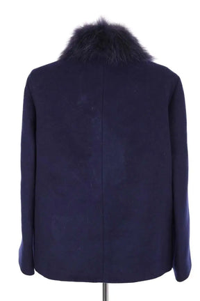 Manteau Max Mara Marine en Laine