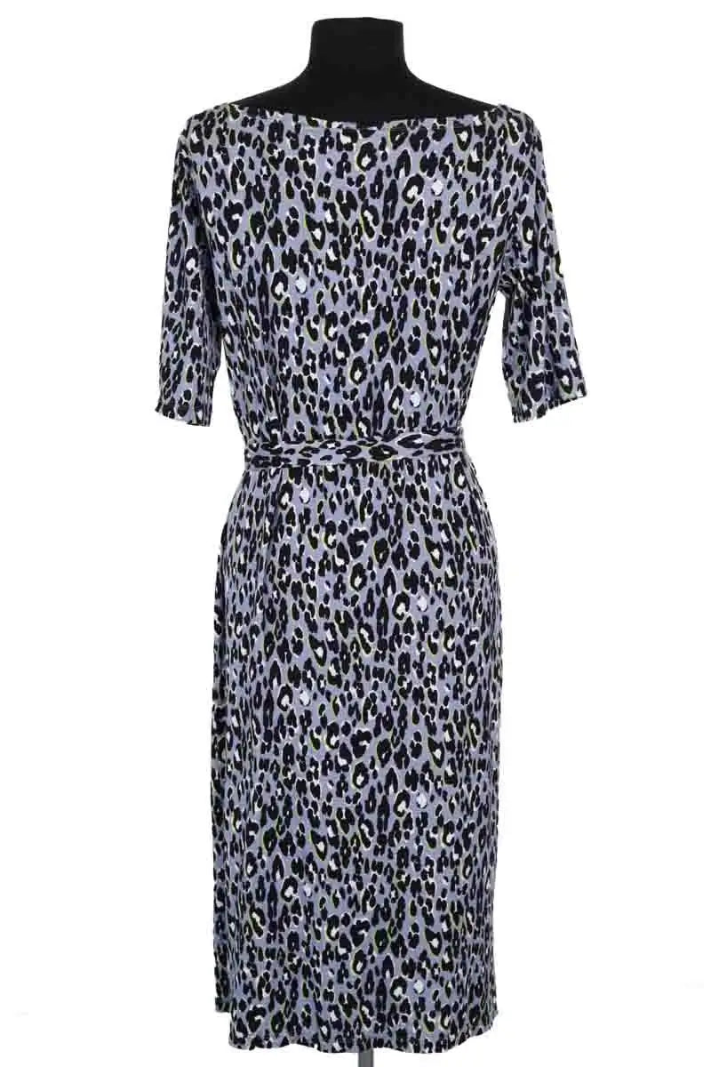 Robe Agnès B. Bleu en Viscose