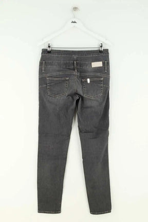 Jean slim Liu Jo Gris en Coton