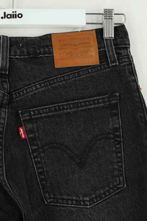 Jean droit Levi's Noir en Coton