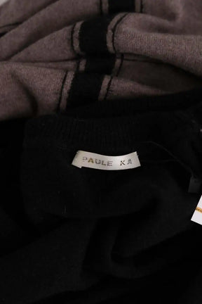 Pull Paule Ka Noir en Laine