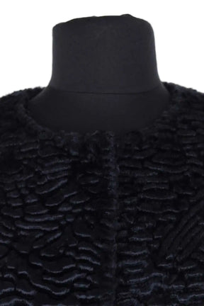 Manteau Max Mara Marine en Fourrure