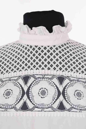 Blouse Sandro Blanc en Coton