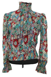 Blouse Laurence Bras Multicolore en Viscose, taille XS - Seconde Main