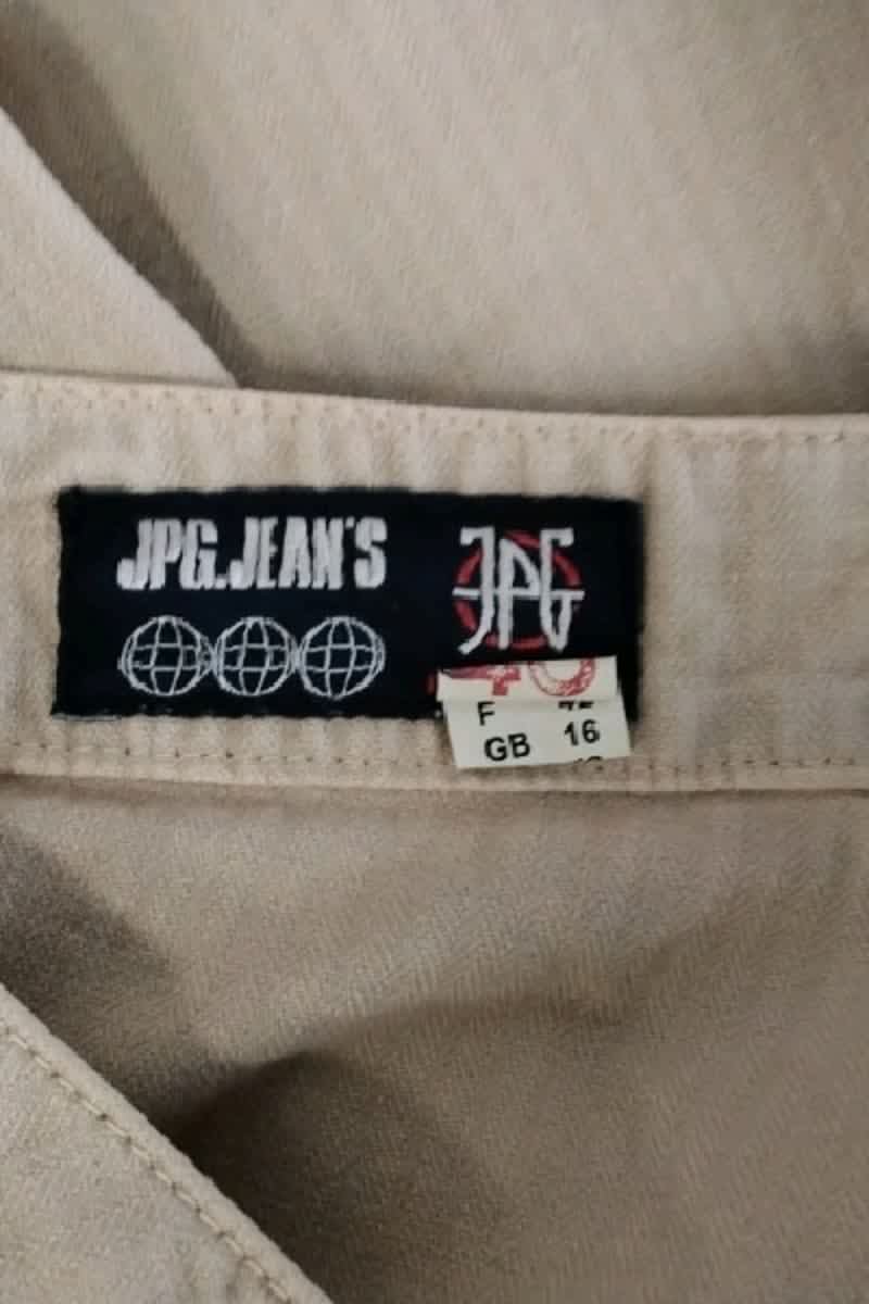 Jean bootcut Jean Paul Gaultier  Beige