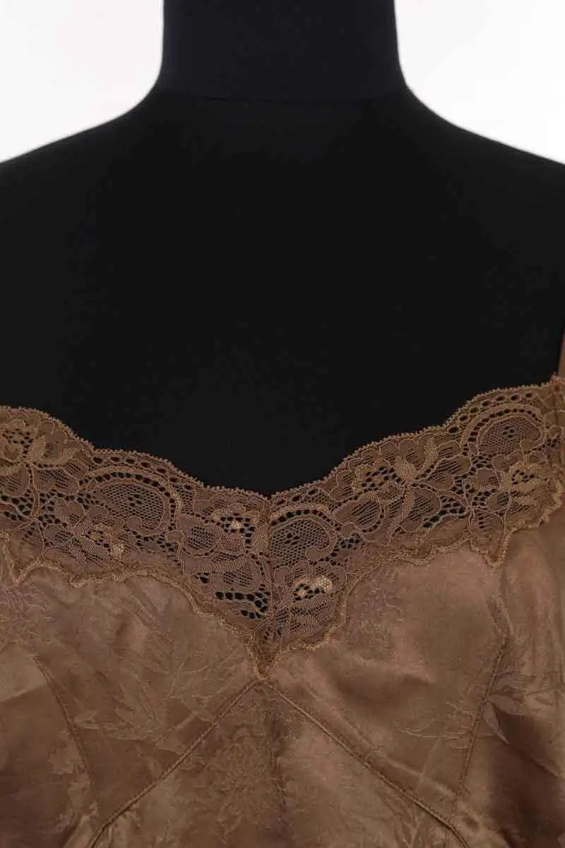 Top sans manche Vanessa Bruno Marron en Synthétique