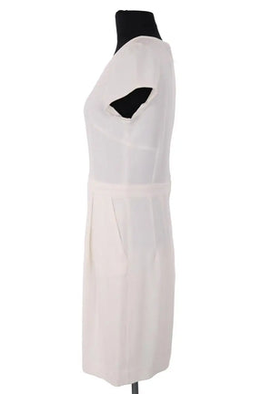 Robe Claudie Pierlot Blanc en Synthétique