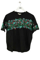 T-shirt Maje Noir en Coton, taille S - Seconde Main