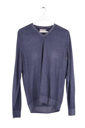 Pull Falconeri Bleu en Cachemire, taille L - Seconde Main