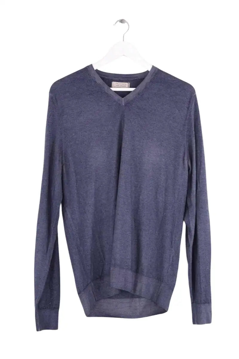 Pull Falconeri Bleu en Cachemire, taille L - Seconde Main