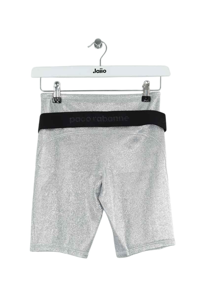 Mini short Paco Rabanne  Argent
