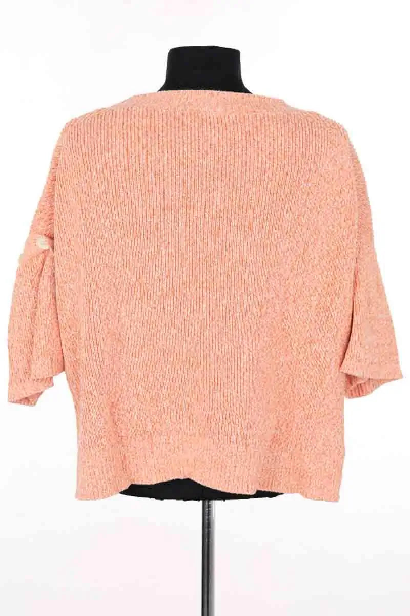 Pull Claudie Pierlot Orange en Coton