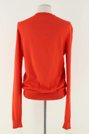 Pull Eric Bompard Rouge en Coton