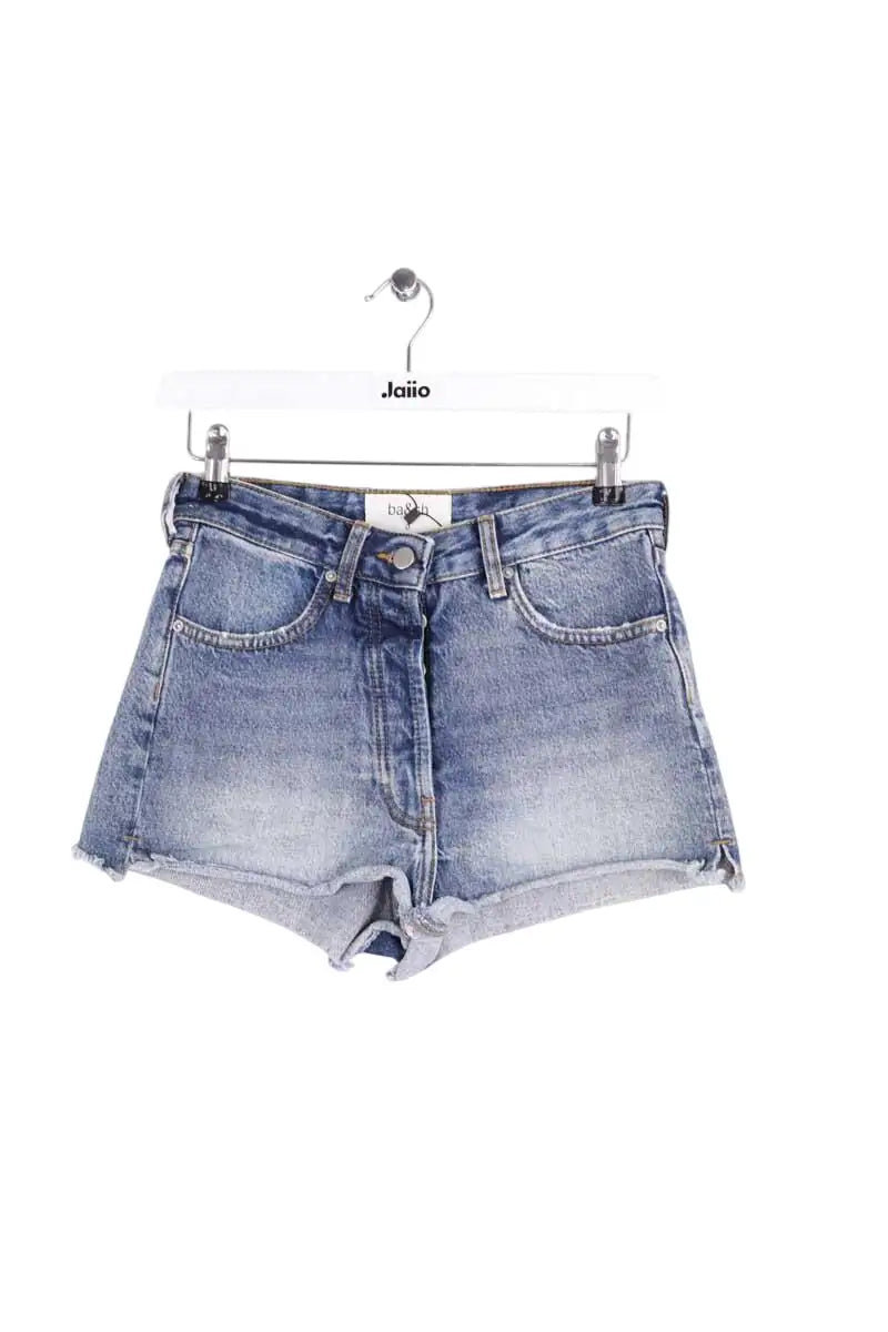 Mini short Ba&Sh Bleu en Coton, taille XS - Seconde Main
