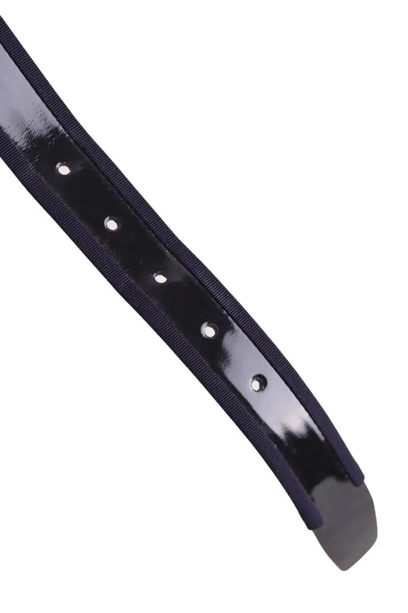 Ceinture Lanvin Bleu en Cuir