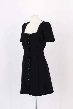 Robe Sézane Noir en Viscose