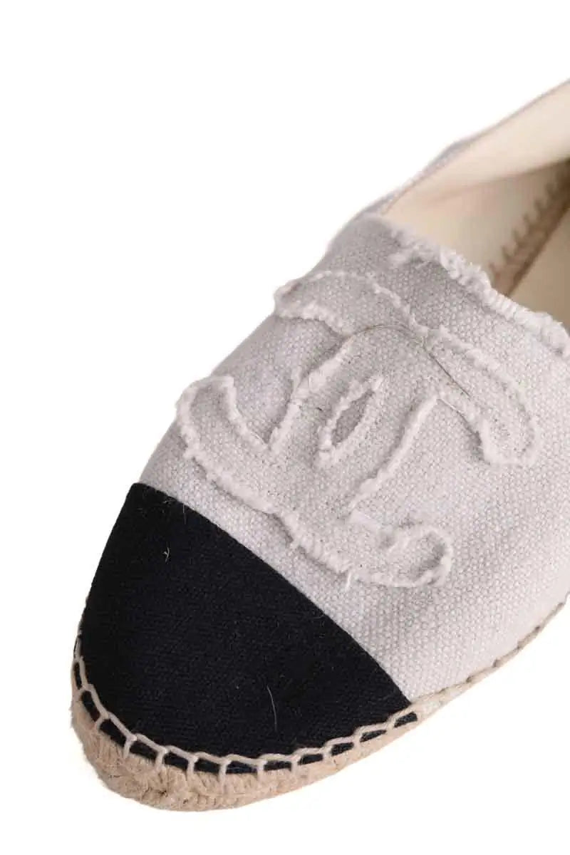 Espadrilles Chanel Beige en Tissu