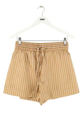 Bermuda Sandro Marron en Synthétique, taille S - Seconde Main