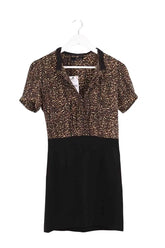 Robe The Kooples Noir en Synthétique, taille XS - Seconde Main