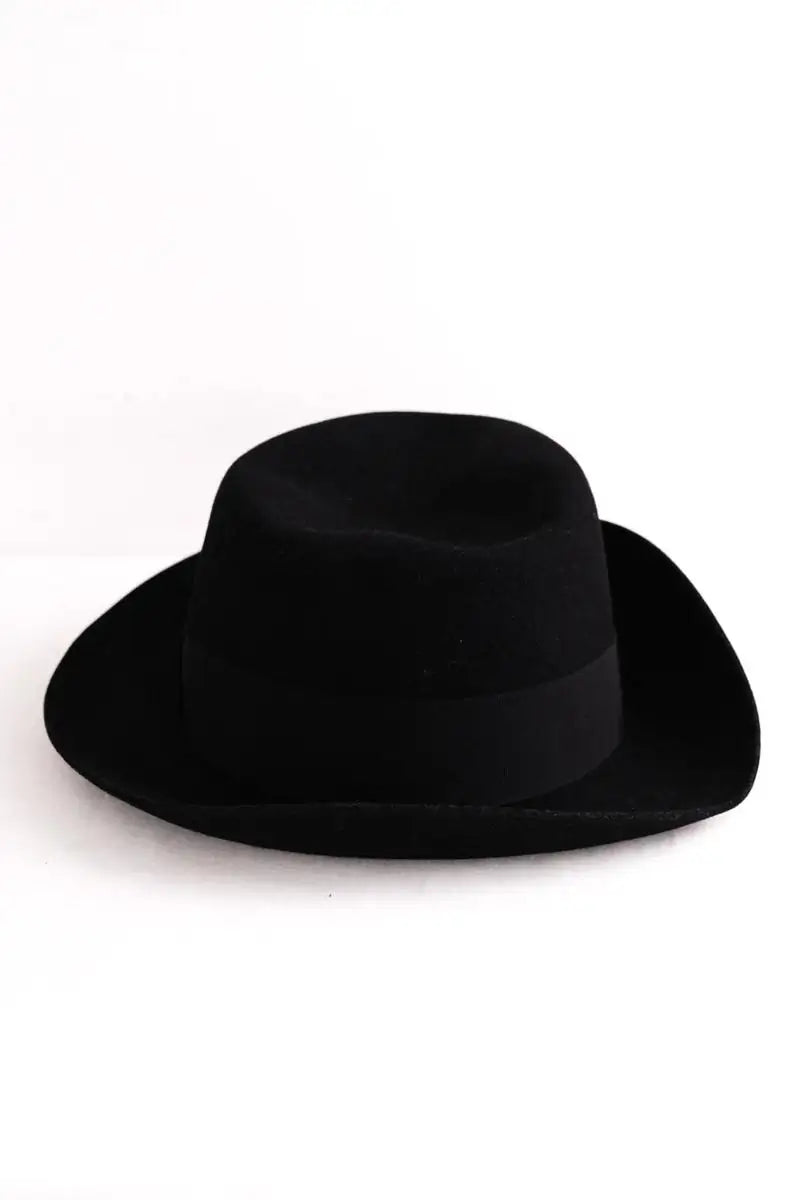 Chapeau Yves Saint Laurent Noir en Laine