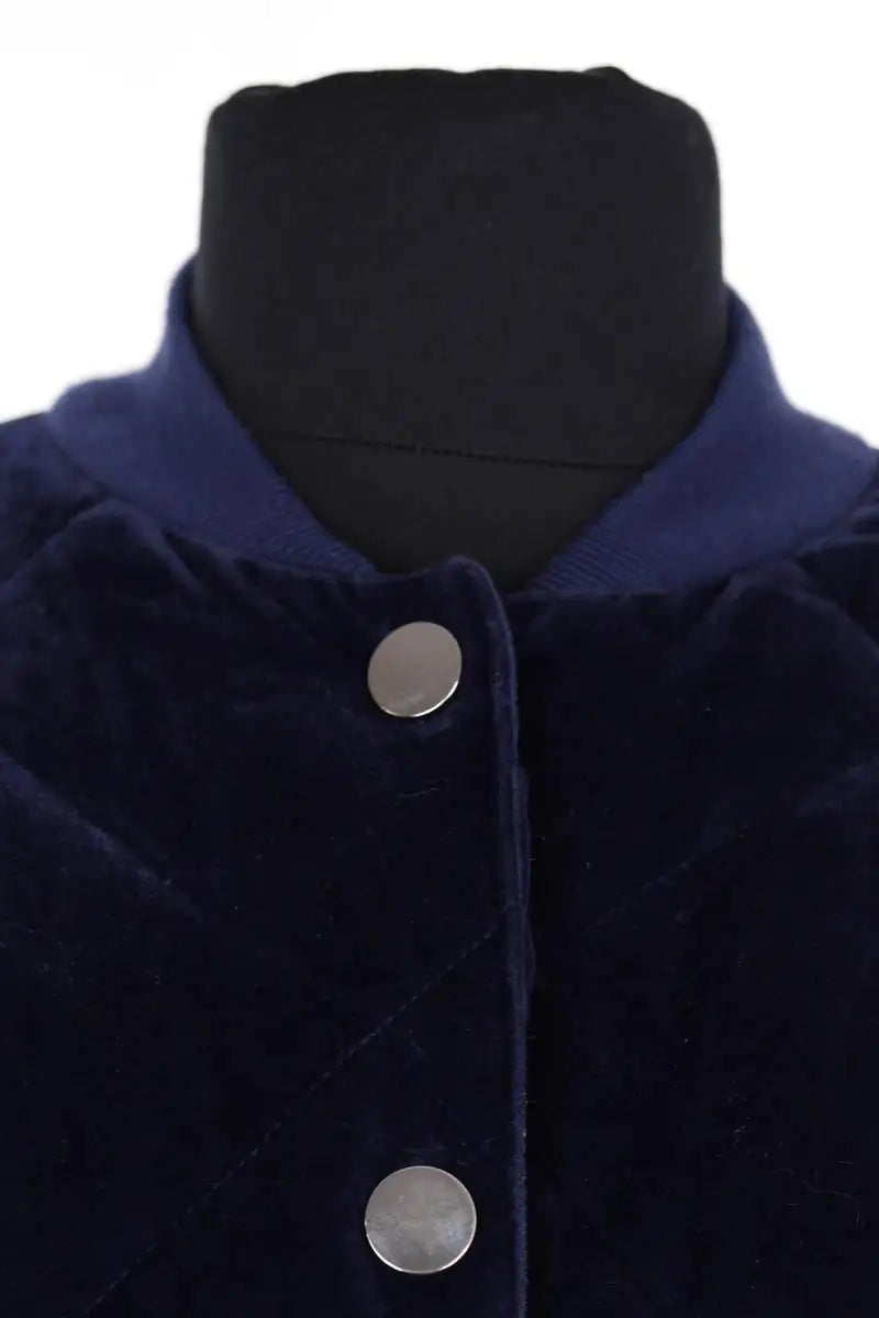 Veste Maje Bleu en Coton