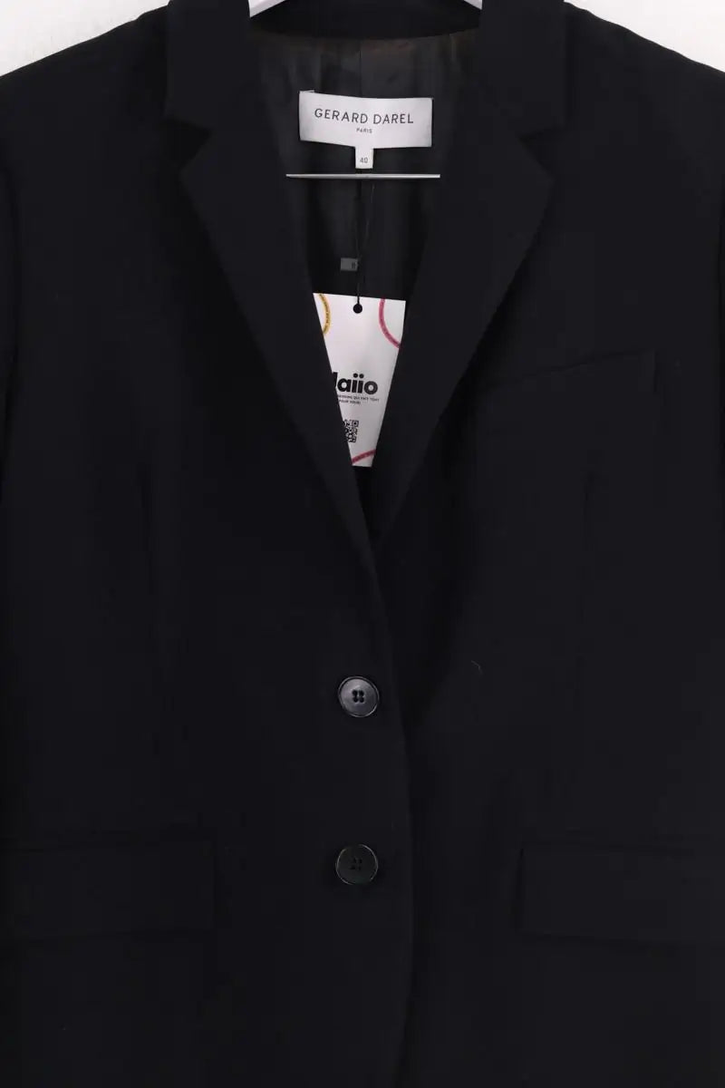 Blazer Gerard Darel Bleu en Synthétique
