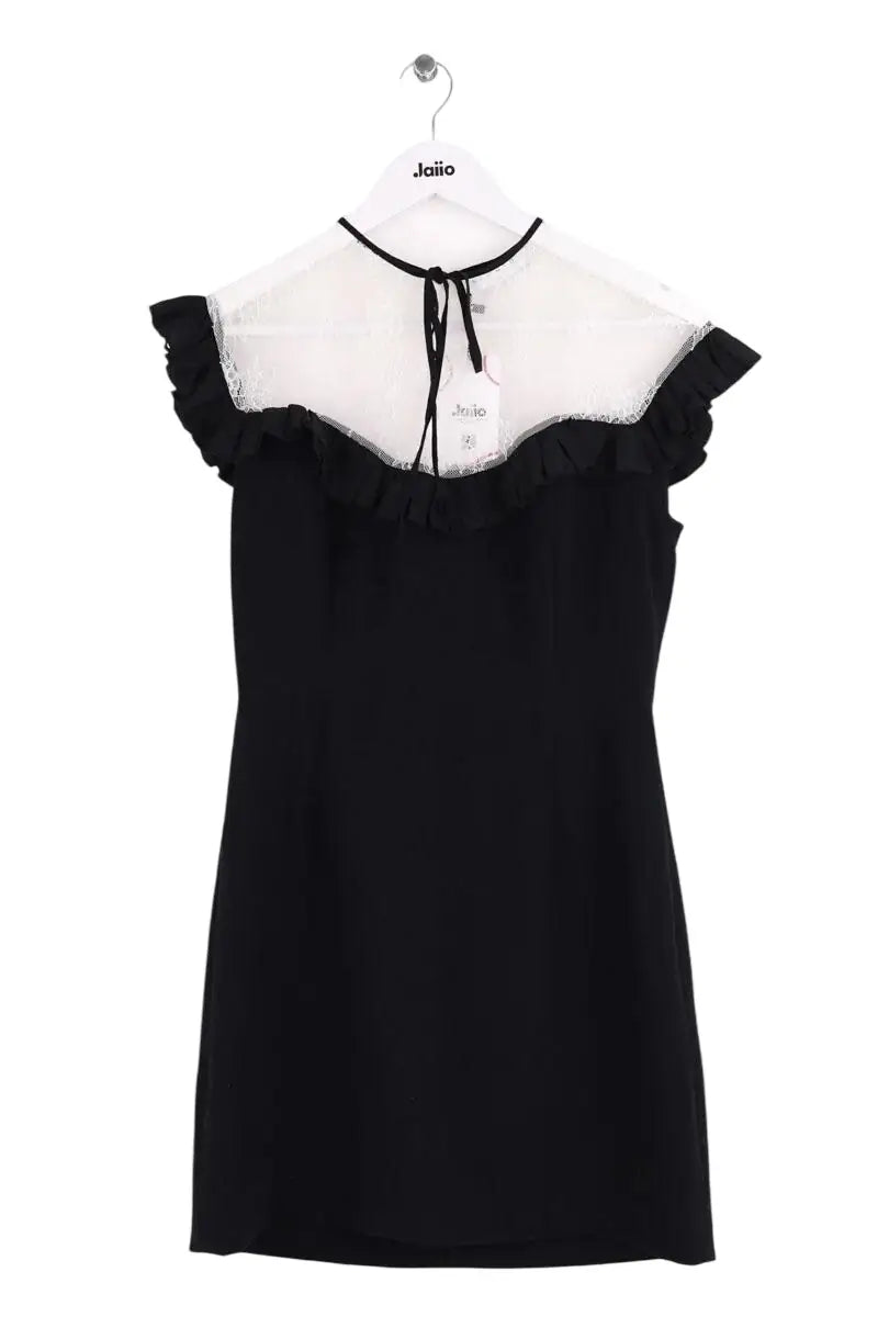 Robe Sandro Noir en Synthétique, taille M - Seconde Main