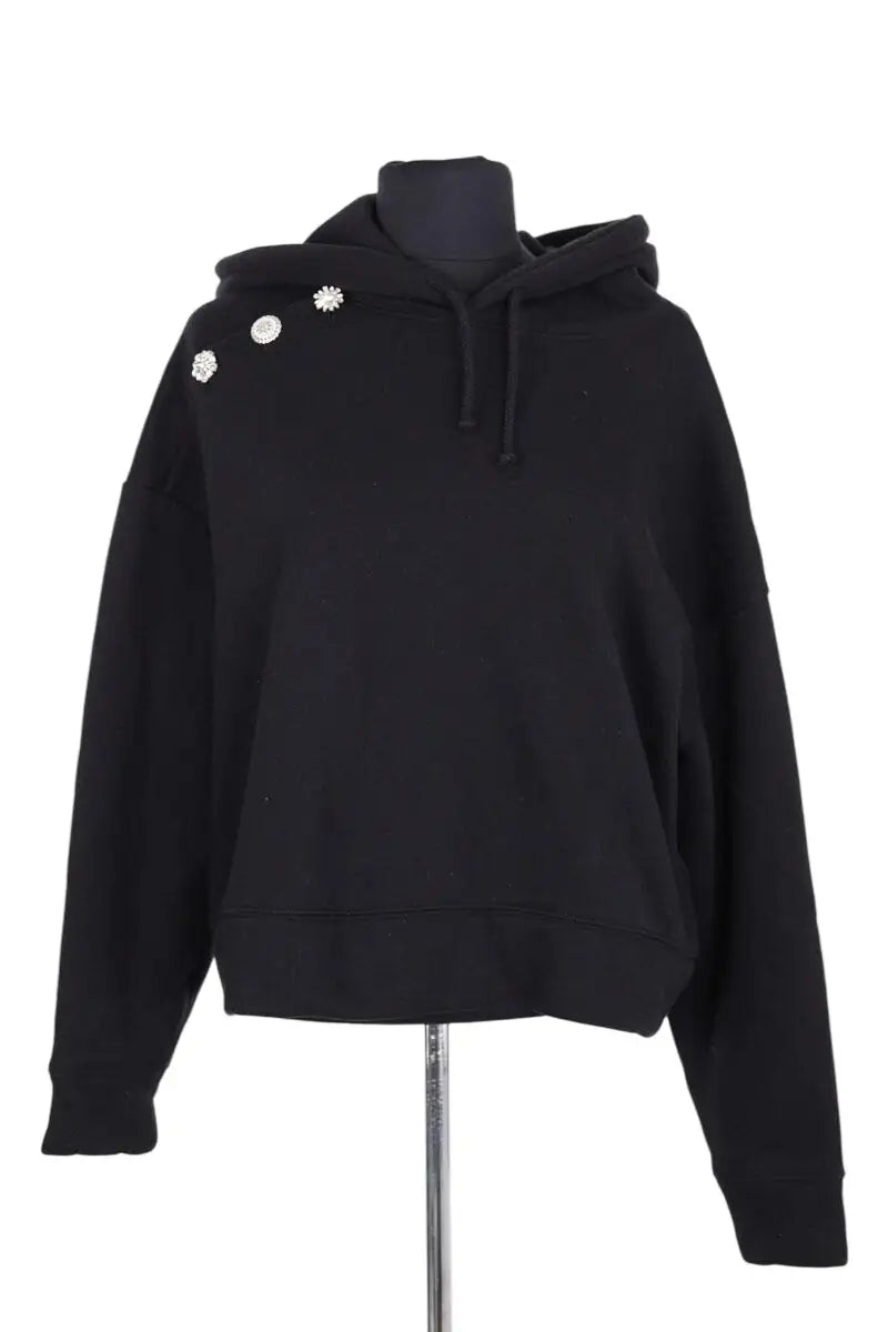 Sweatshirt Ba&Sh Noir en Synthétique, taille M - Seconde Main