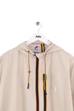 Manteau K-Way Beige en Synthétique