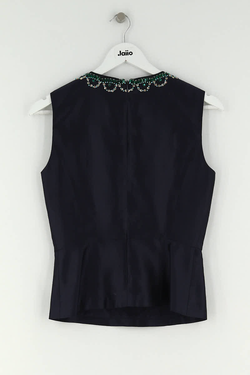 Top sans manche Tory Burch  Noir