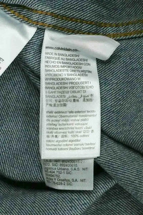 Veste Calvin Klein Bleu en Coton