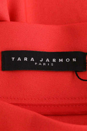 Jupe Tara Jarmon Rouge en Coton
