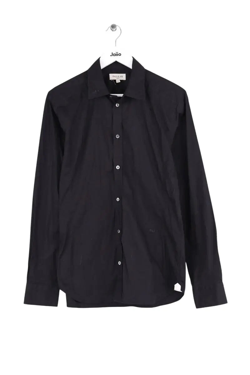 Chemise Paul & Joe Noir en Coton, taille M - Seconde Main