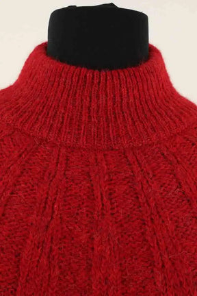 Robe Antik Batik Rouge en Laine