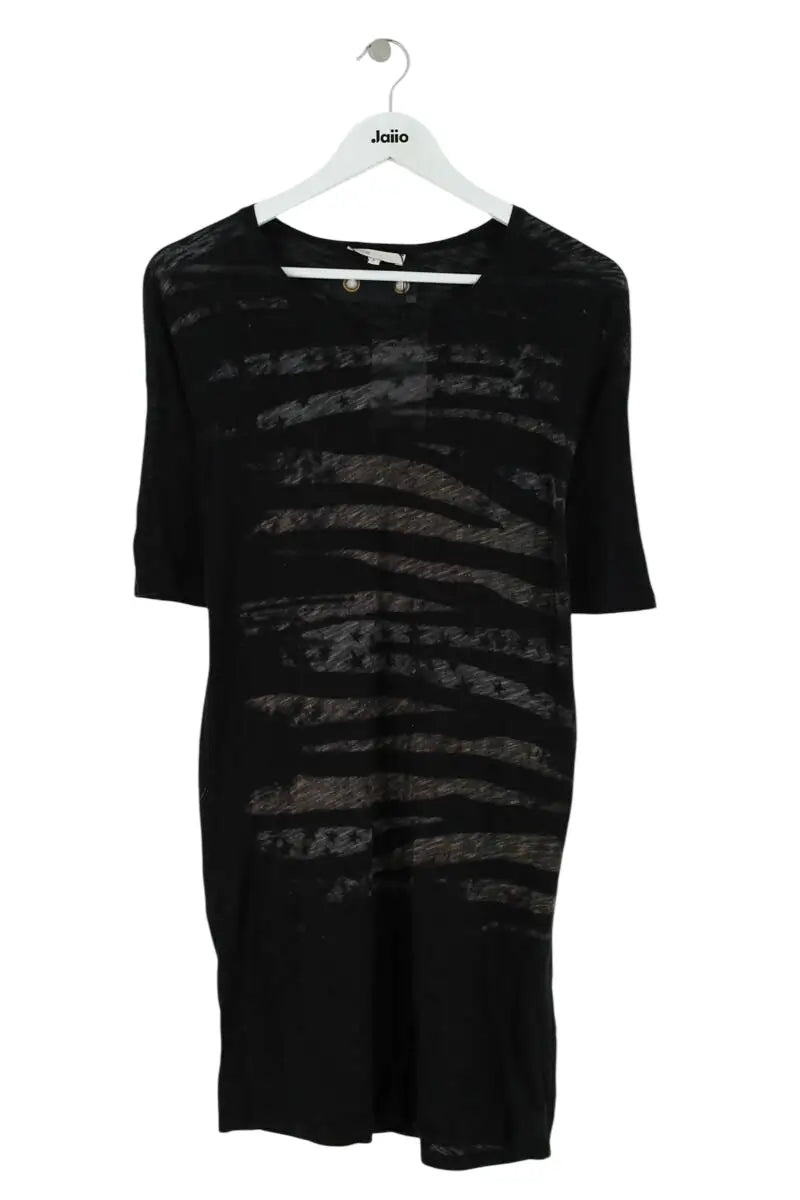 T-shirt Maje Noir en Coton, taille S - Seconde Main