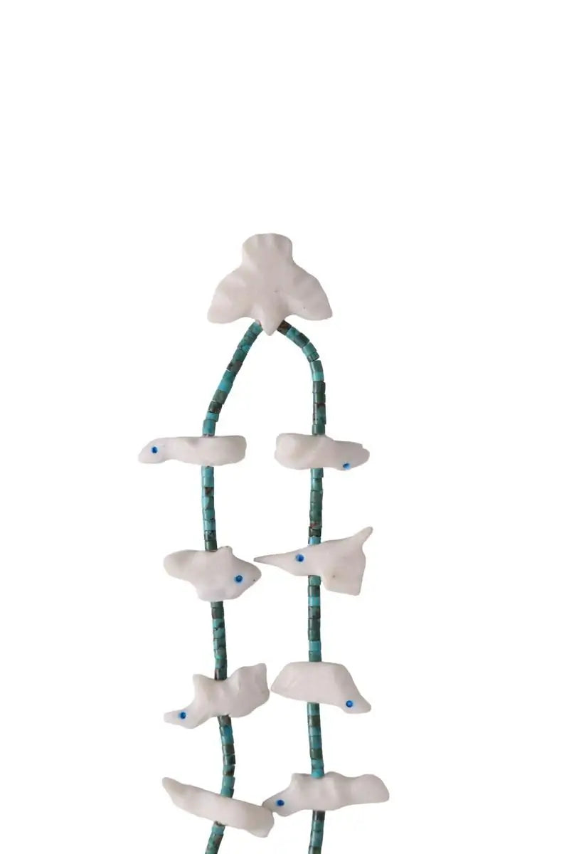 Collier HARPO PARIS Blanc en Tissu