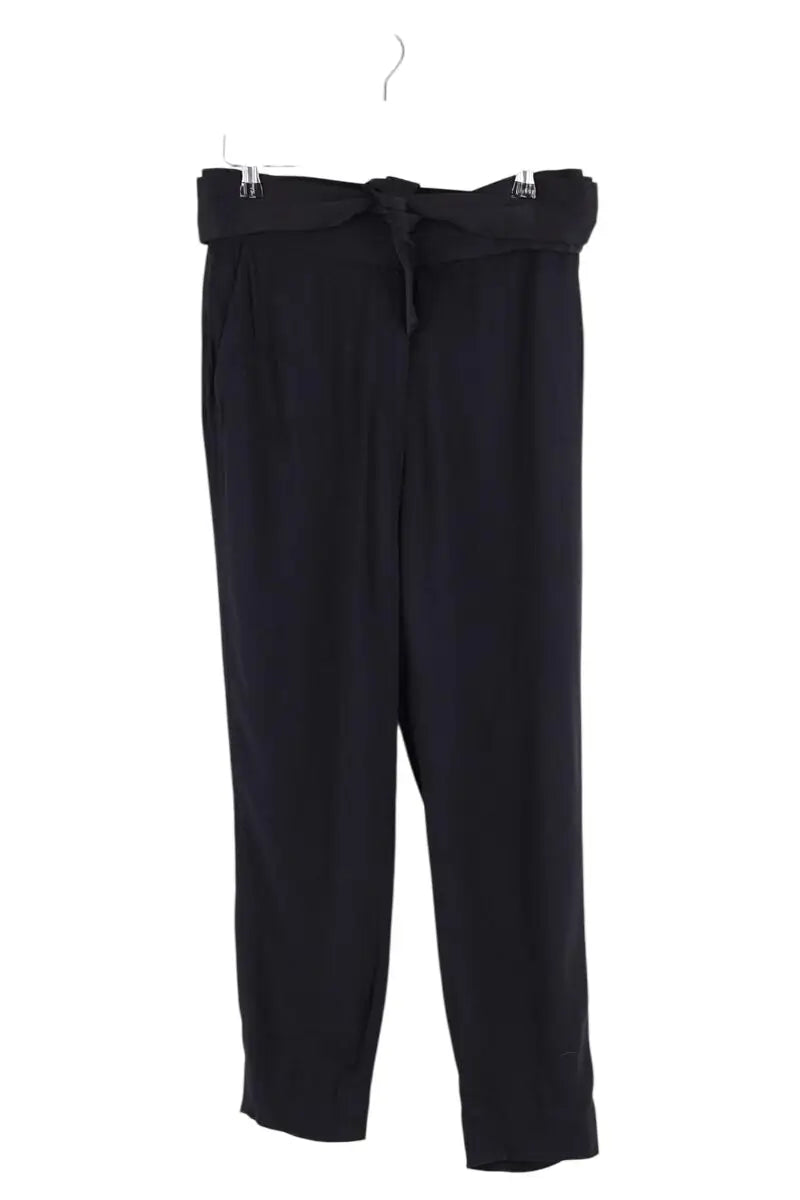 Pantalon Iro Noir en Laine, taille S - Seconde Main