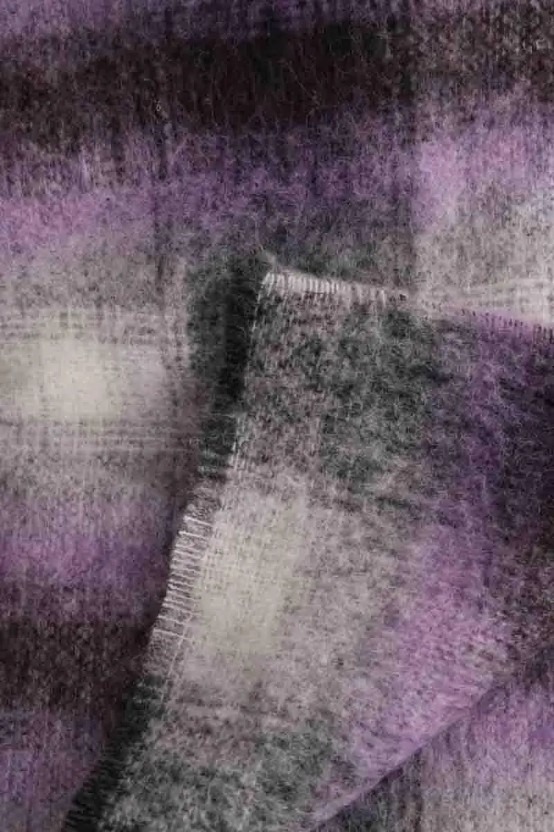 Écharpe Maje Violet en Laine