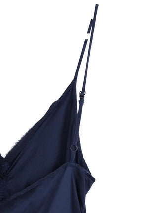 Robe Maje Nefertiti Bleu en Soie