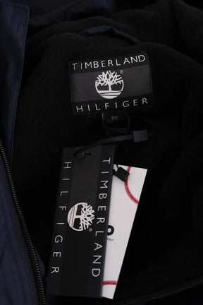 Veste Tommy Hilfiger Pop over jacket Bleu en Synthétique