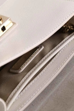 Mini sac Furla Beige en Cuir