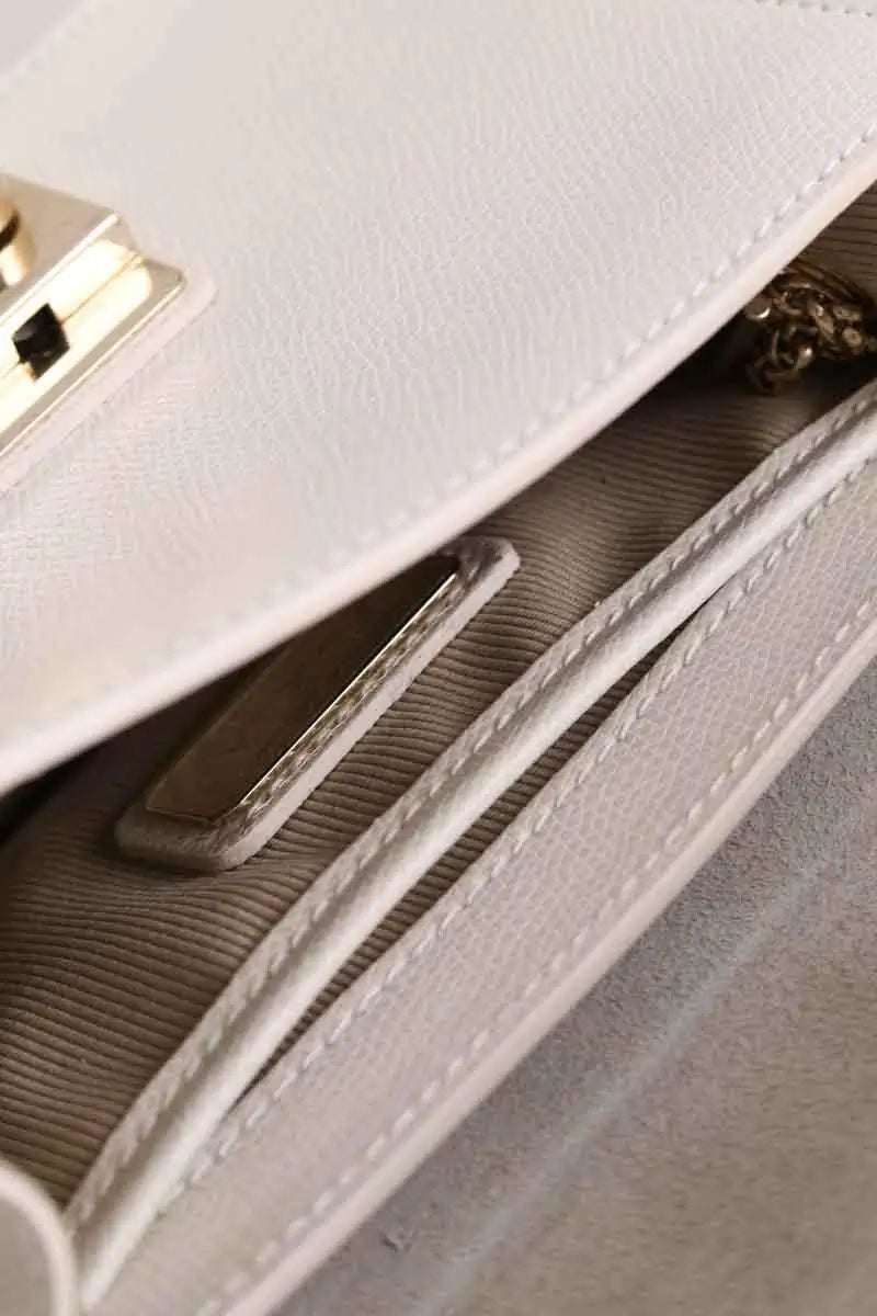 Mini sac Furla Beige en Cuir