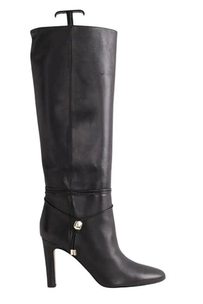 Bottes LK Bennett Loretta Noir en Cuir, taille 42 - Seconde Main