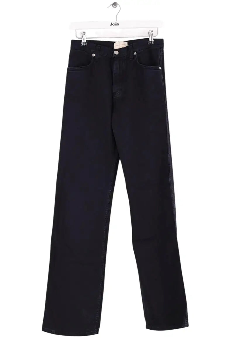 Jean droit Alexandra Golovanoff Bleu en Coton, taille XS - Seconde Main