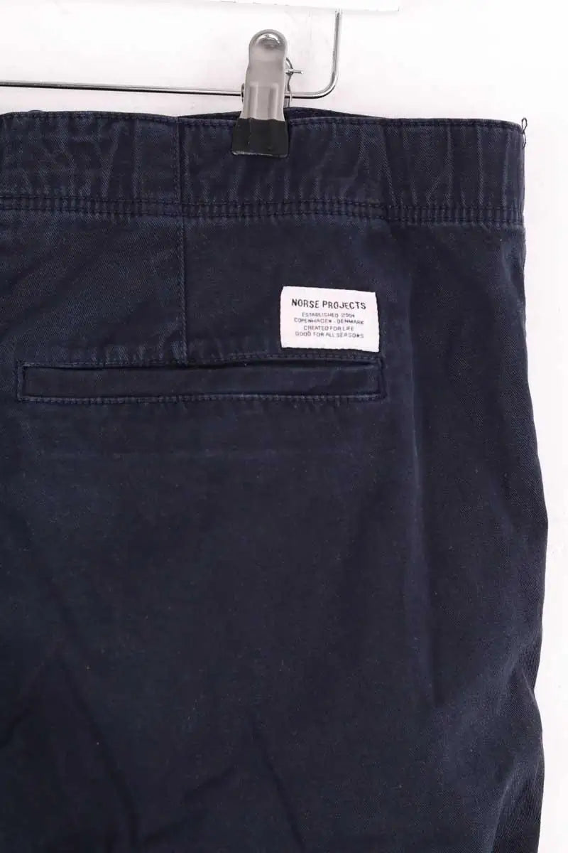 Pantalon droit Norse Projects Marine en Coton
