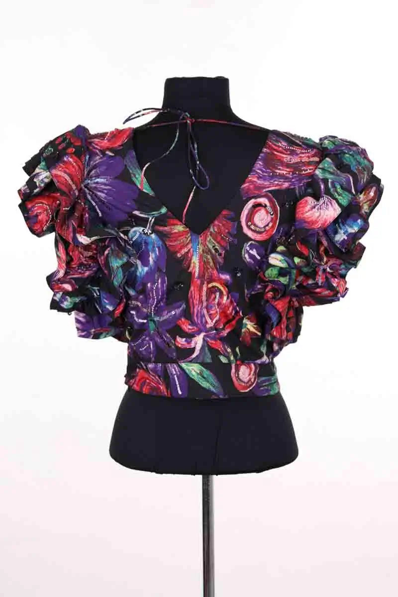 Blouse The Kooples Multicolore en Synthétique