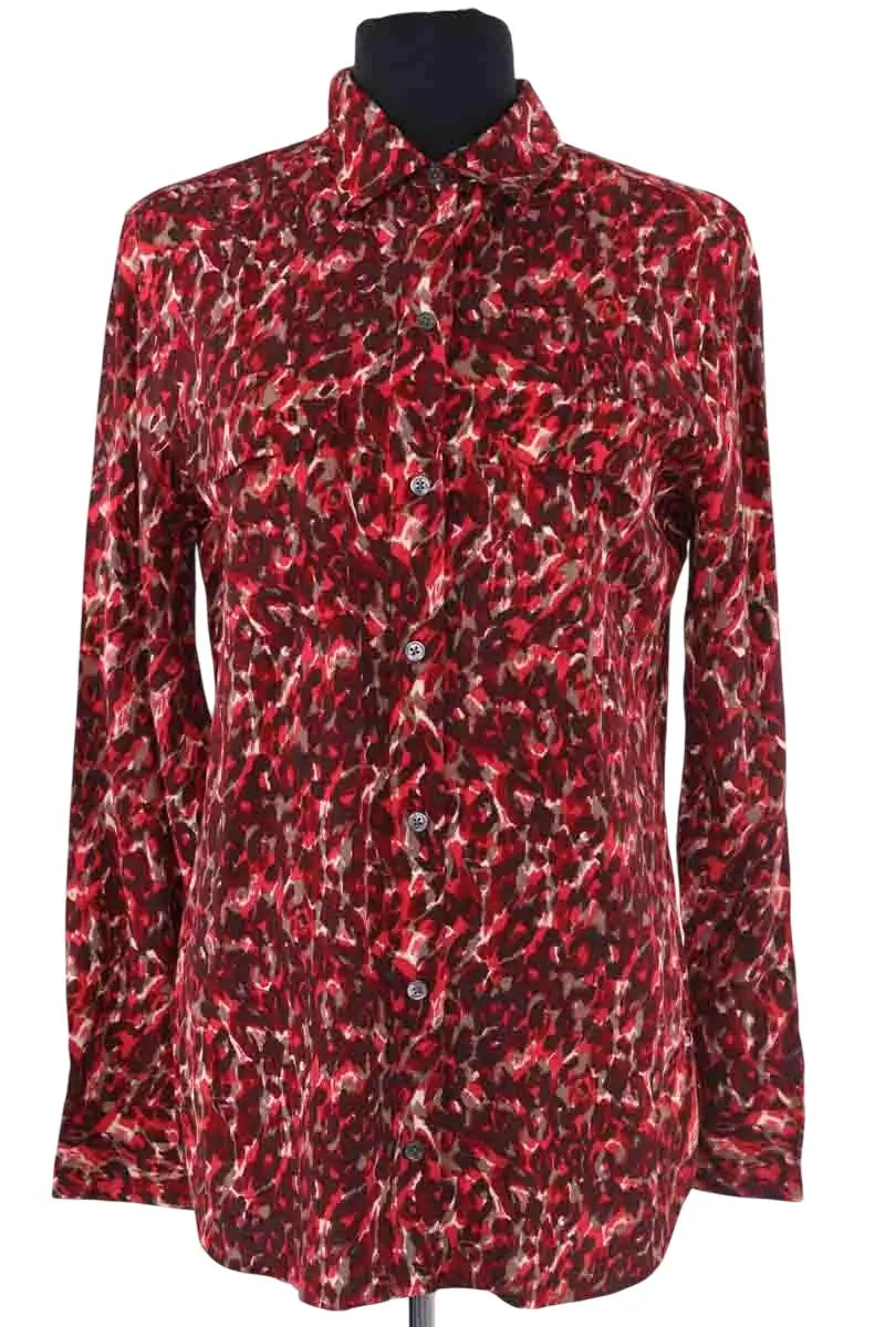 Chemise Equipment Rouge en Synthétique, taille S - Seconde Main